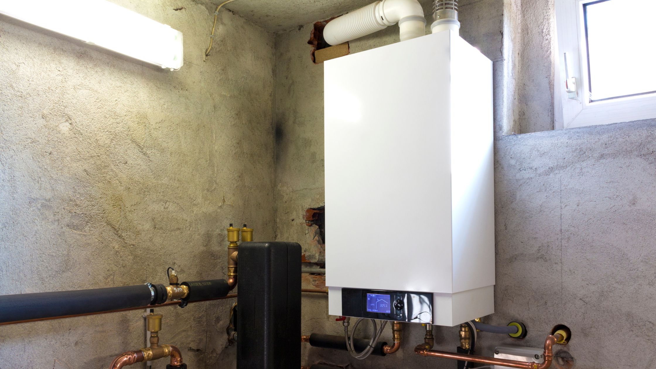 Dépannage chaudière gaz Avrillé - Chaudière gaz - sous-sol